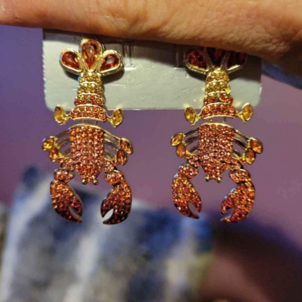 Lobster earrings